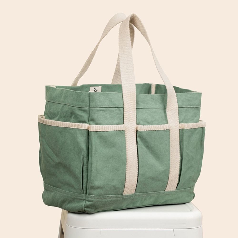 Canvas market tote bag-NEW